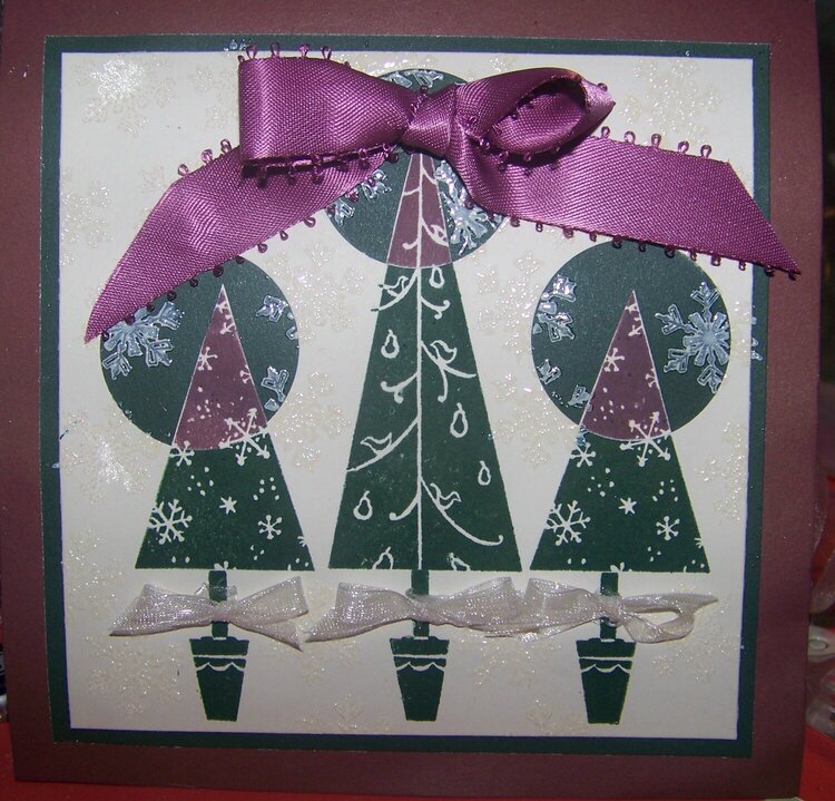 Christmas Tree Card