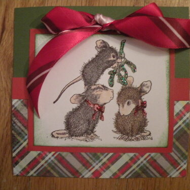 House Mouse Christmas Card (1)