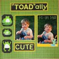 "TOAD"ally Cute