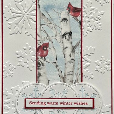 Sending warm winter wishes