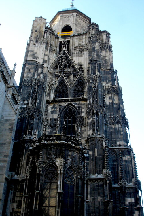 Outside of St. Steven&#039;s Cathedral-Vienna