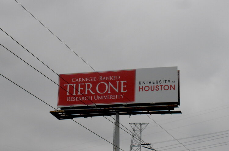 Billboard for University of Houston