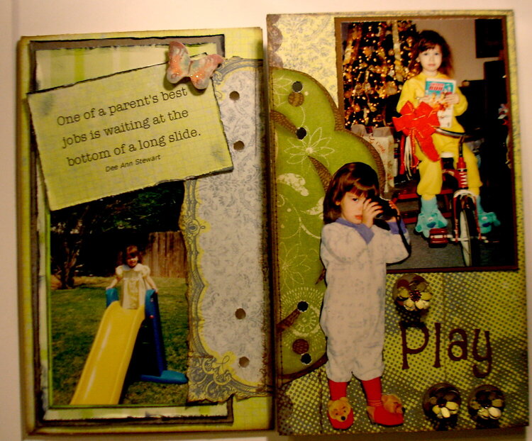 PAge 4-5 Altered Book