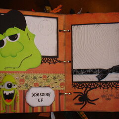 Pages to Halloween Mini