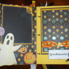 Pages to Halloween Mini