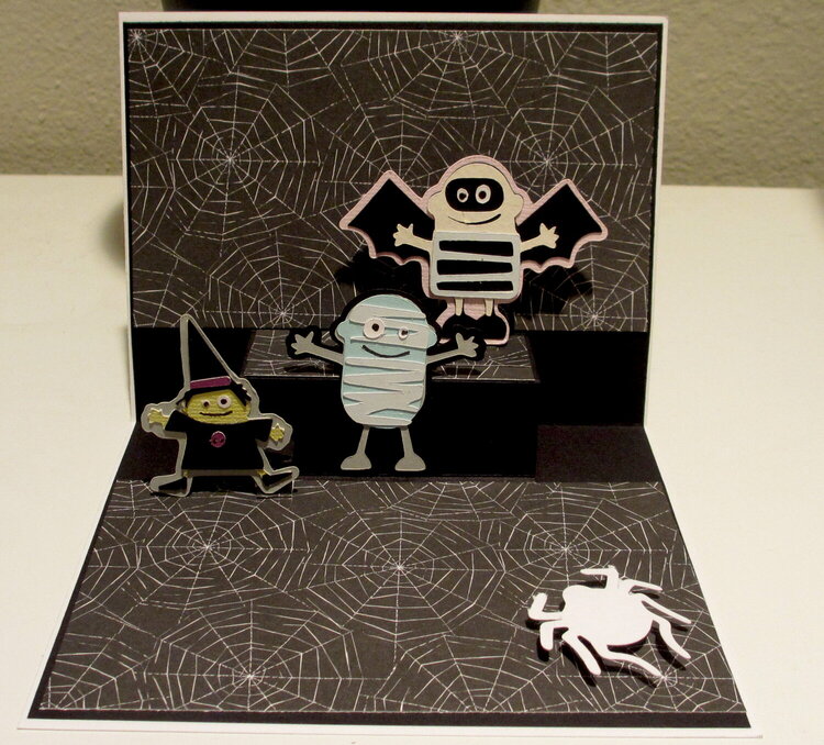 Inside Trick or Treat Card
