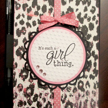 It&#039;s Such a Girl Thing Notepad Holder