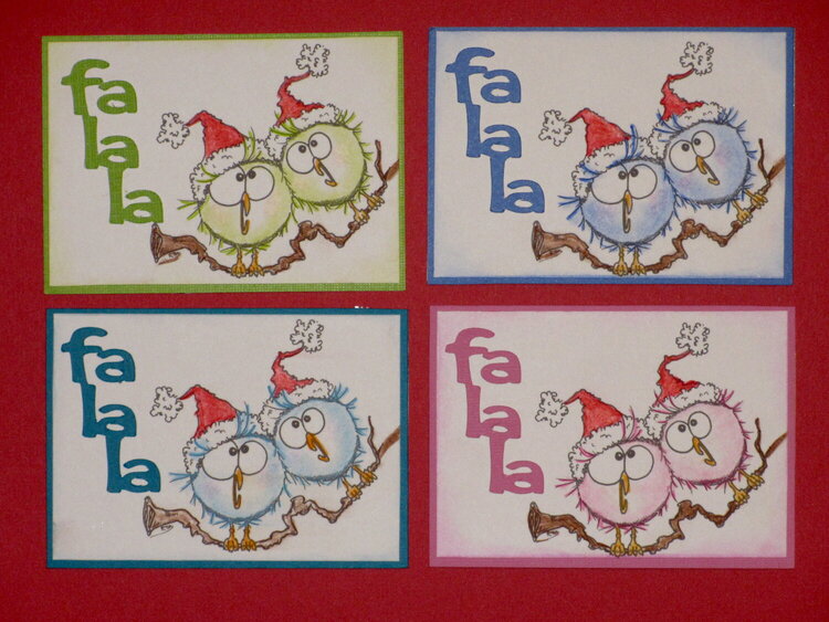 Fa la la ATC&#039;s