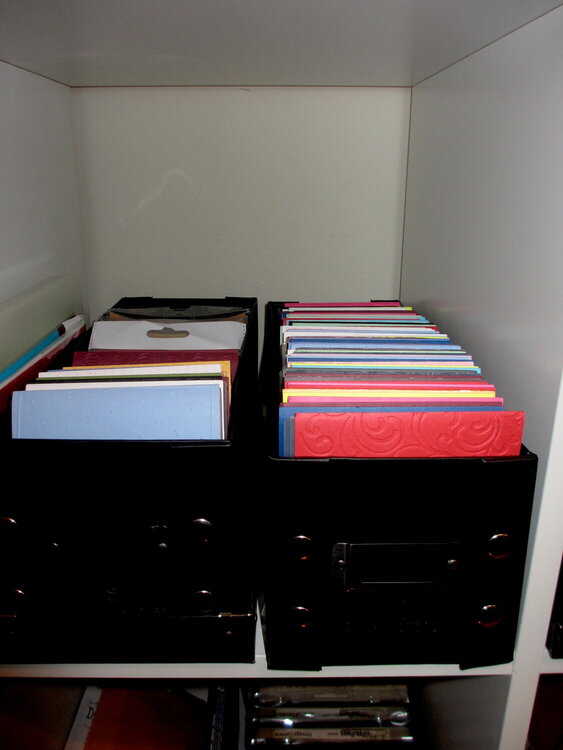 Embossing folder boxes