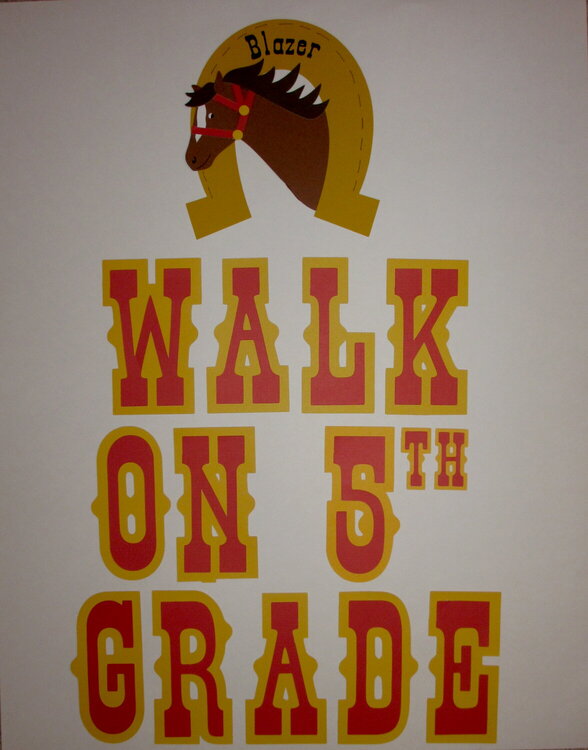 Walk on 5th Grade