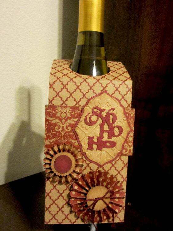 Ho Ho Ho Wine Bottle Tag