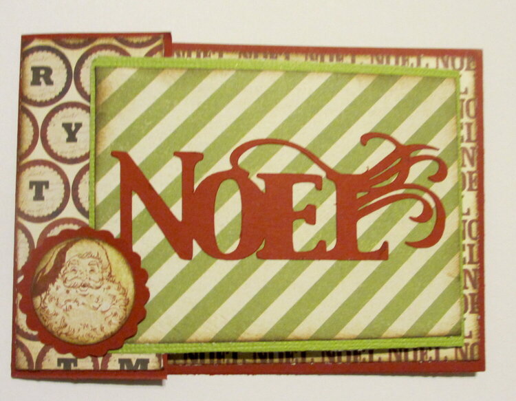 Noel gift card holder