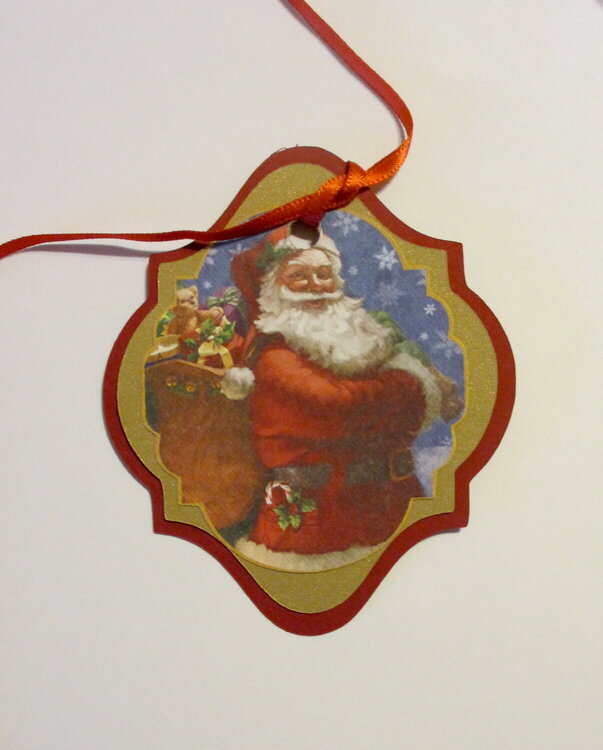 Santa Gift Tag