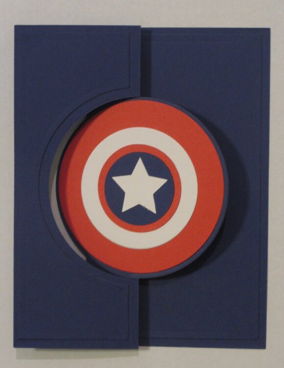 Captain American card