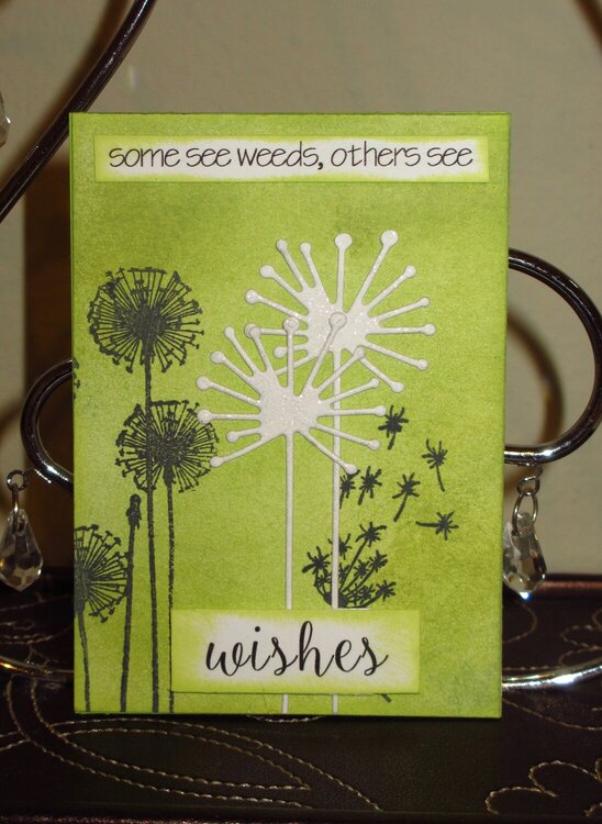 Some see weeds, others see wishes