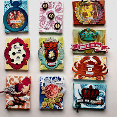 *Tattered Angels* Mini Canvases