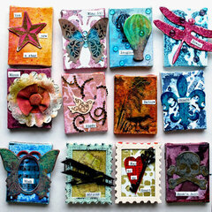 *Tattered Angels* Mini Canvases II