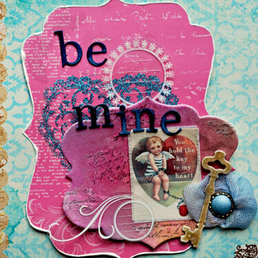 Be Mine Valentines Card