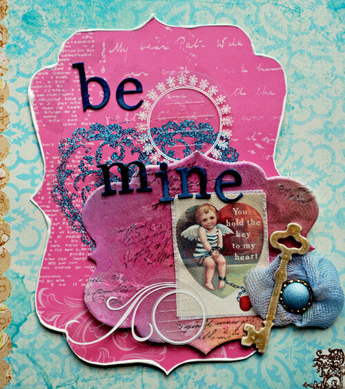 Be Mine Valentines Card