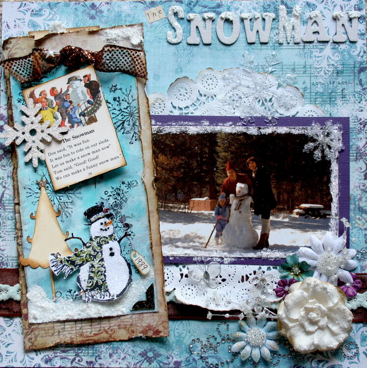 The Snowman *Swirlydoos January Kit*