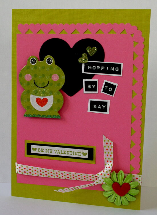 Hopping By To Say Be My Valentine!