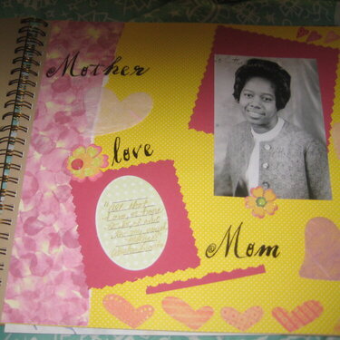 Mother&#039;s Day Layout