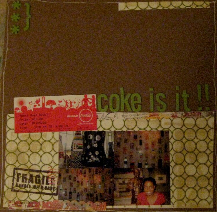 Coke is it!!