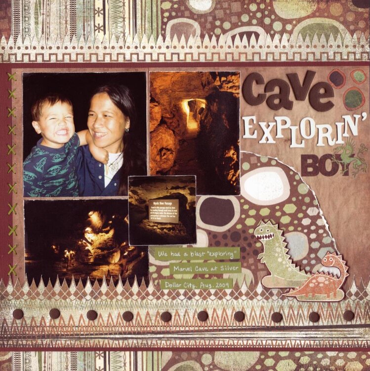 Cave Explorin&#039; Boy