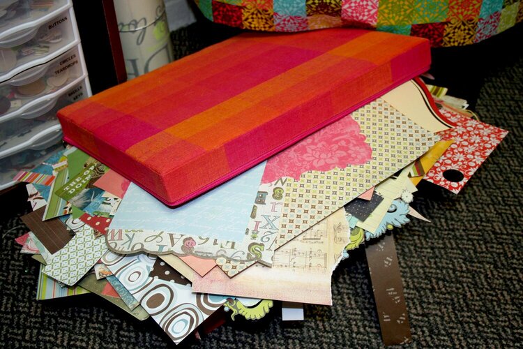 Patterned Paper scraps