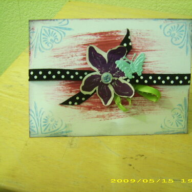 flower card