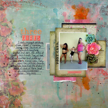 Three Girls - My Creative Scrapbook