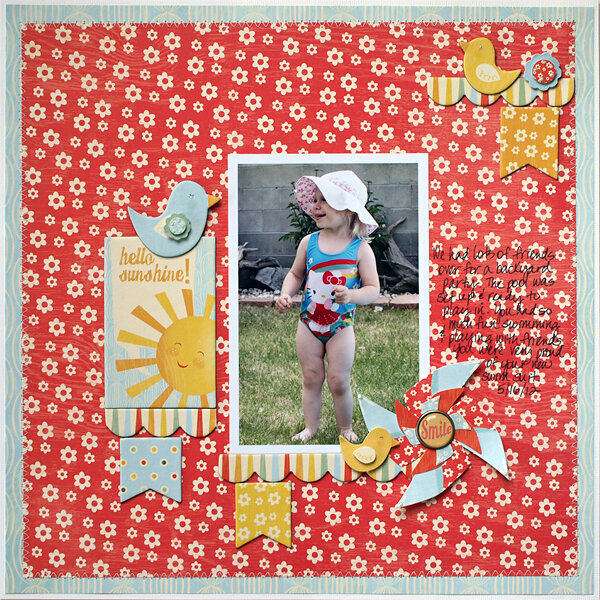 Hello Sunshine - My Creative Scrapbook