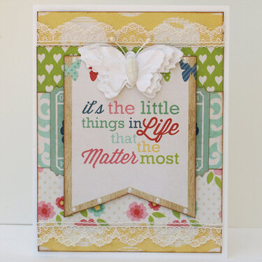 It&#039;s the Little Things - My Creative Scrapbook