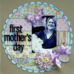 First Mother's Day *Scrapbook Daisies*