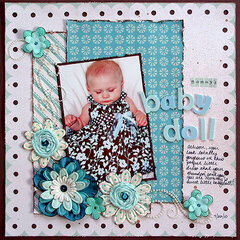 Mommy's Babydoll *Scrapbook Daisies*