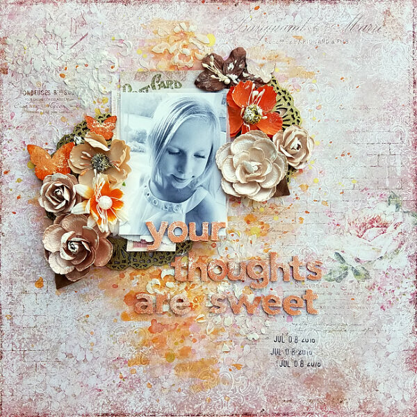 Your Thoughts are Sweet - My Creative Scrapbook