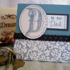 D is for Dad Card
