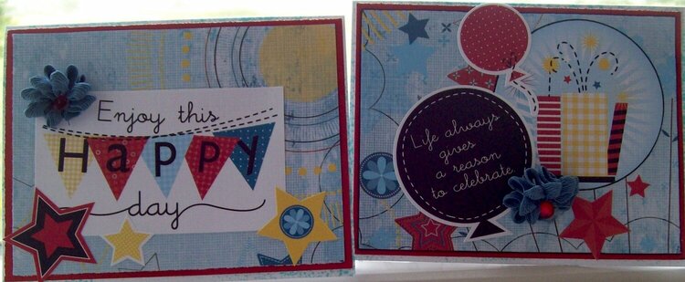 CARDS FOR MY 2 GRANDSONS