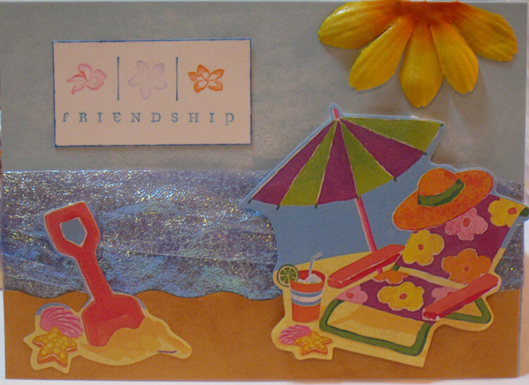 Friendship Card - Beach