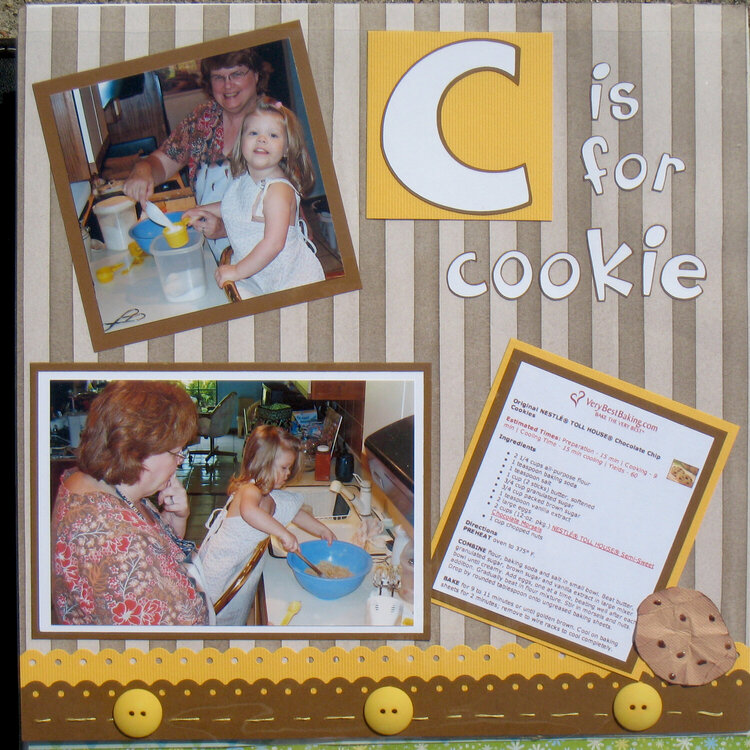 C is for Cookie (left)