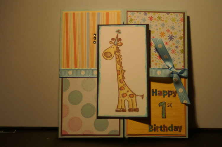 Happy Birthday - Giraffe