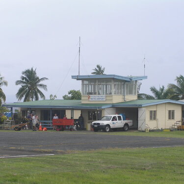 This is the entire Taveuni airport