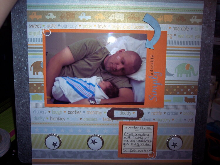 Gavin and Daddy