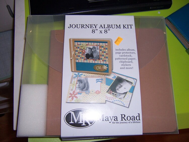 chipboard album kit