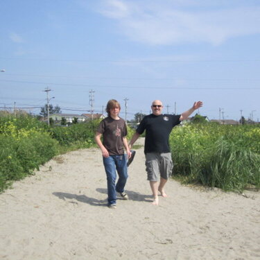 Grant and Eric- Eastern Passage board walk