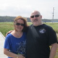 Eastern Passage board walk - Grant and I