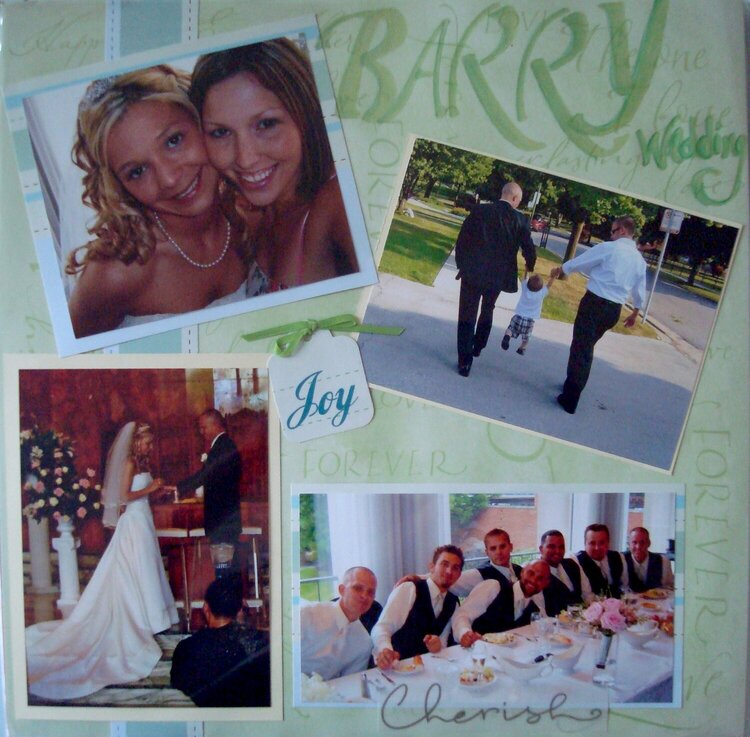 Barry Wedding (Left)