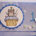 1st birthday card