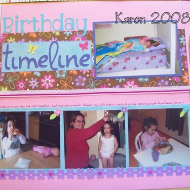 2008 Birthday Timeline Page 1