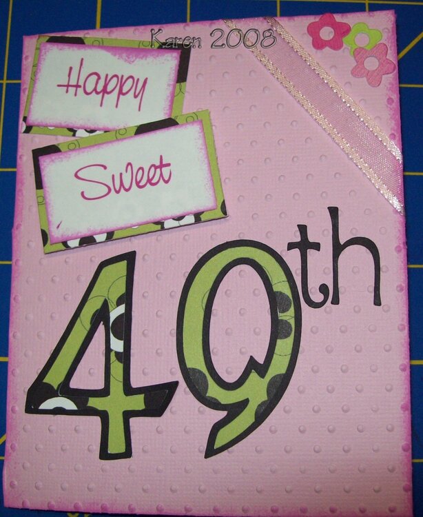 Happy Sweet 40th Birthday